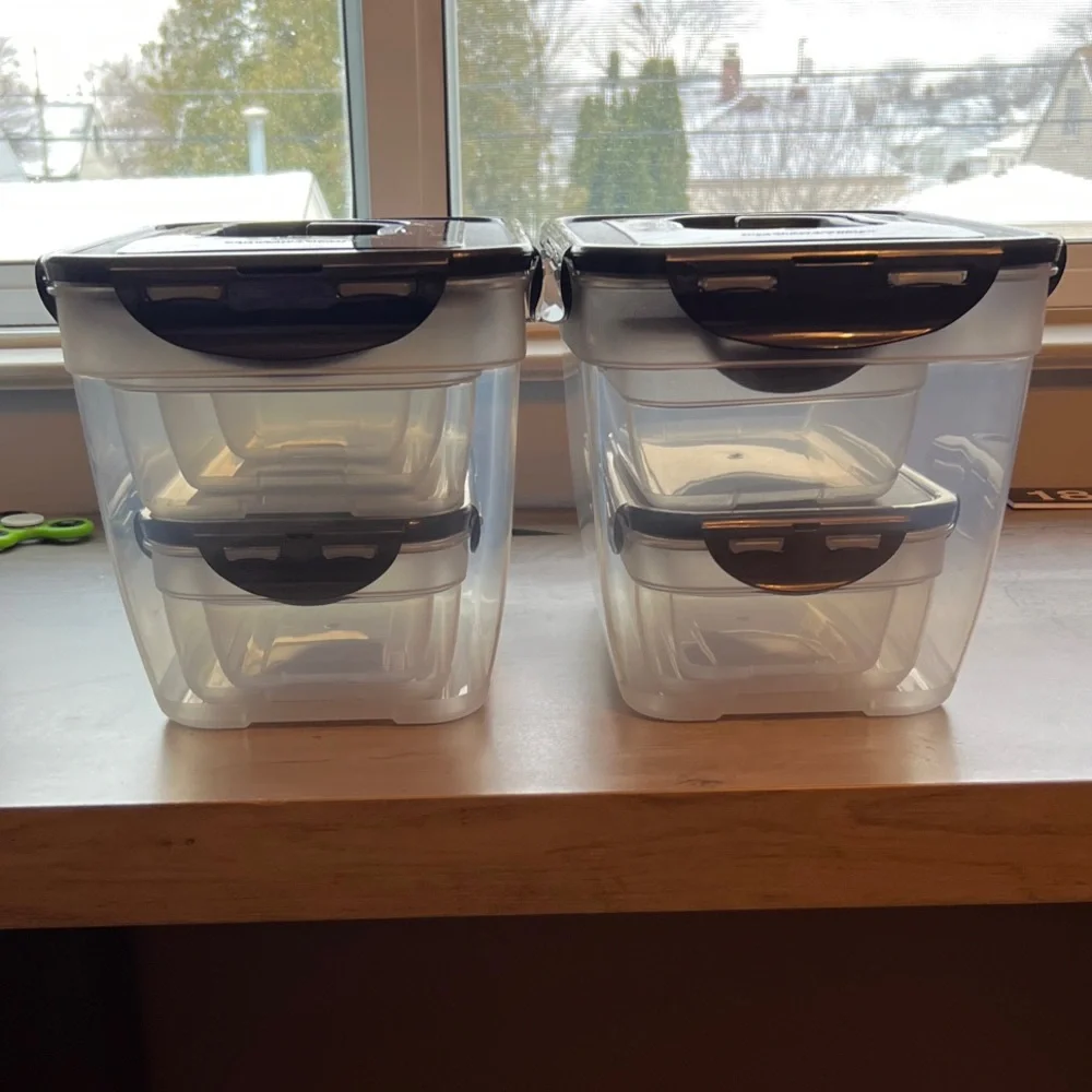 Blue Storage Containers - Picture 2 of 2